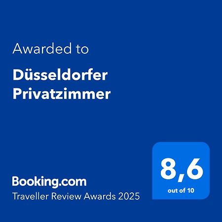 Duesseldorfer Privatzimmer Экстерьер фото